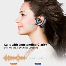 Load image into Gallery viewer, Touch Control Bluetooth Headset with 30 Hours Talk Time - Perfect for Truckers