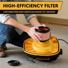 Load image into Gallery viewer, High-Performance Canister Vacuum with 7ft Kink-Resistant Hose &amp; Accessories