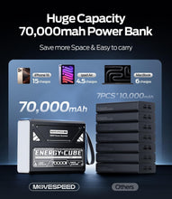 Load image into Gallery viewer, Portable Power Bank with 100W Fast Charging &amp; Emergency Flash Light for Outdoors