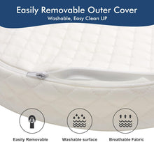 Load image into Gallery viewer, Comfortable Hypoallergenic Oval Baby Mattress - Lightweight 20" x 33" Design
