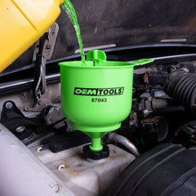 Load image into Gallery viewer, Professional No-Spill Coolant Funnel Set - Easy Fill for Domestic &amp; Import Cars