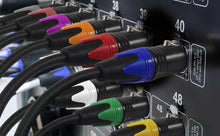 Load image into Gallery viewer, High-Performance 10-Pack 25ft XLR Cables - Balanced &amp; Durable with Color Coding