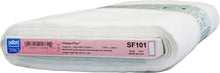 Load image into Gallery viewer, Versatile 20" x 10 Yards Fusible Interfacing for Garments - SF101 White Bolt