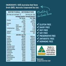 Load image into Gallery viewer, Gluten-Free Collagen-Rich Australian Beef Bone Broth - Natural Flavor Essence
