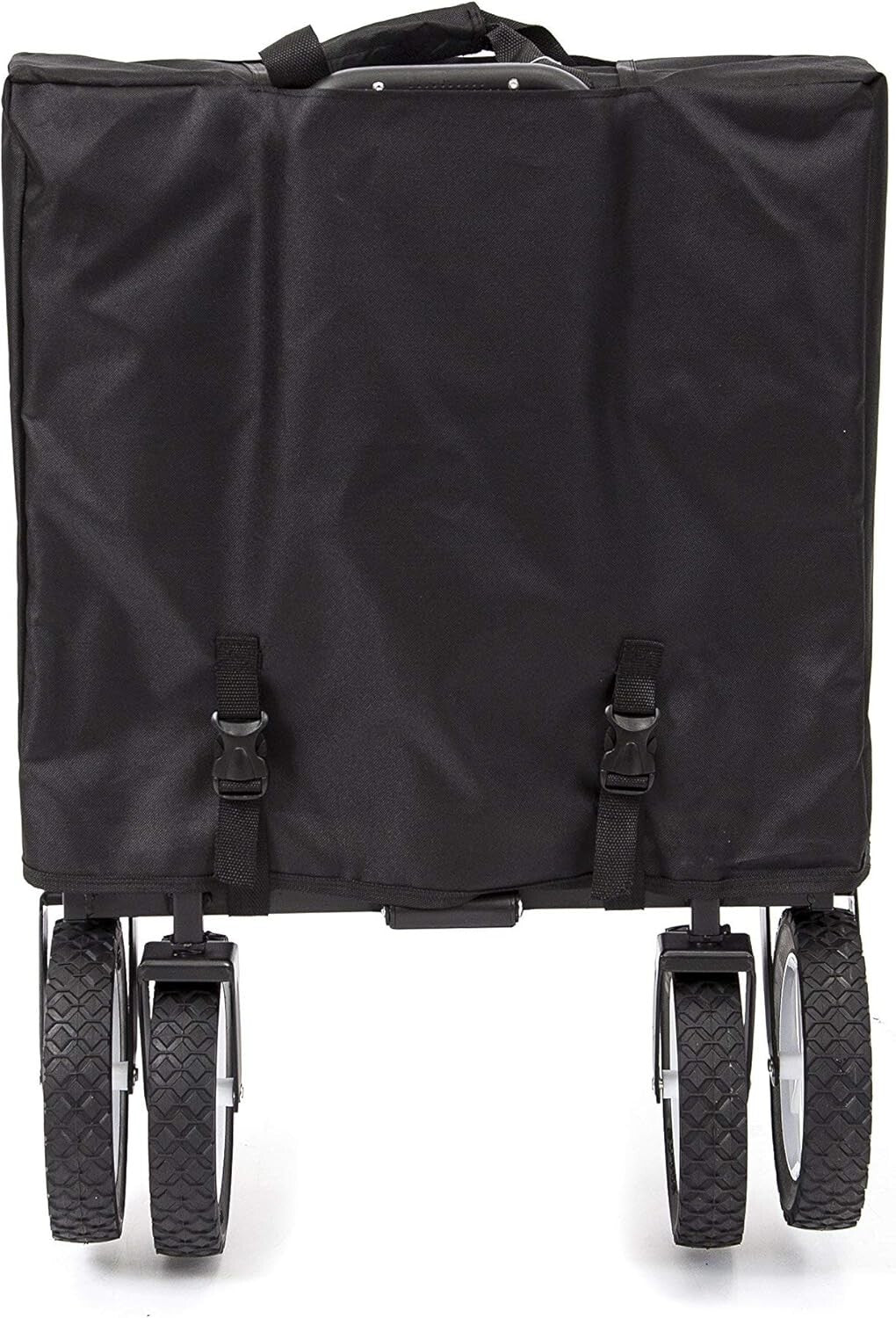 Durable Mac Sports Folding Utility Wagon with Adjustable Handle, 150 Lb Capacity
