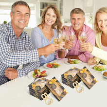 Load image into Gallery viewer, Glamorous Gold and Black Bottle Openers - 50 Packs for 80th Anniversary Parties
