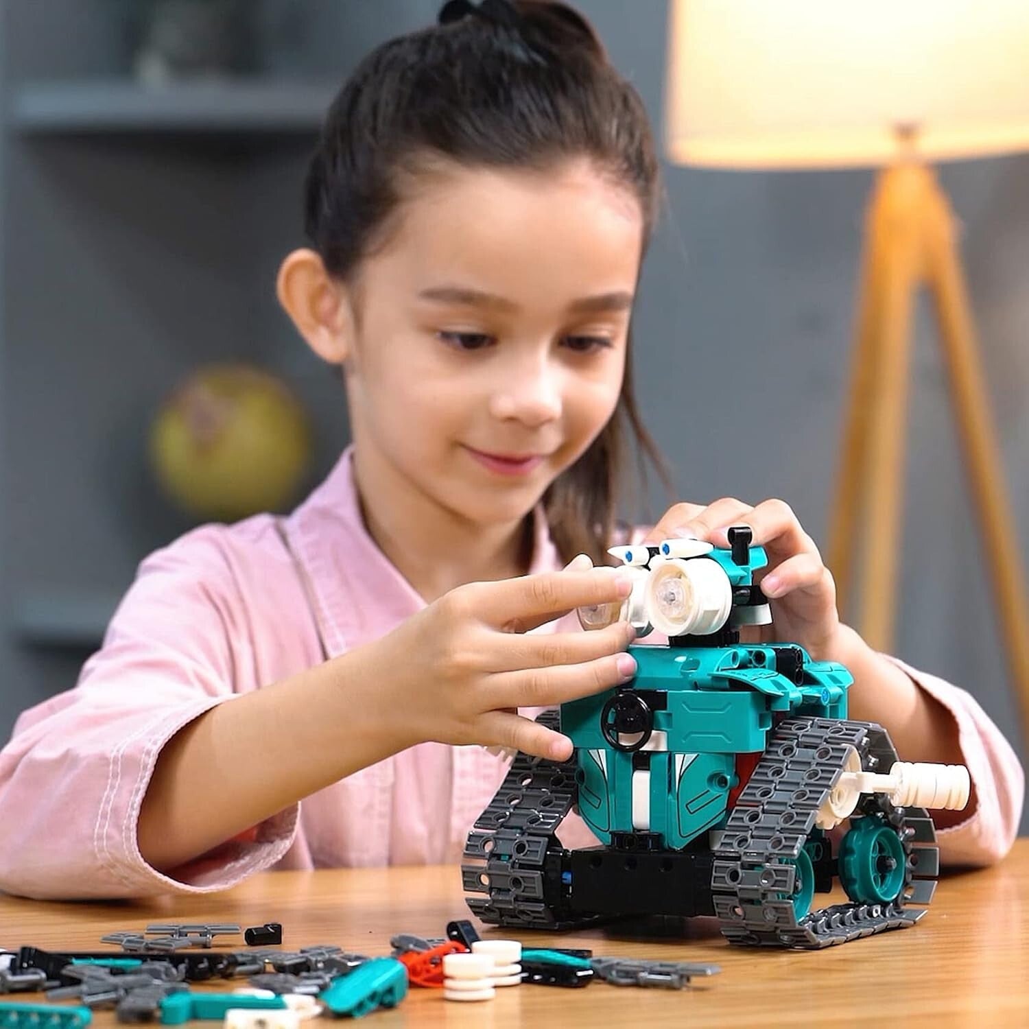 Educational 3-in-1 RC Robot Building Set for Kids - Perfect Gift for Ages 8-14