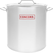 Load image into Gallery viewer, Commercial Quality 30 Quart Stainless Steel Stock Pot with Riveted Handles
