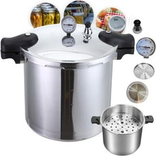 Load image into Gallery viewer, Premium 23 Quart Stainless Steel Pressure Cooker with Induction Base - Denali