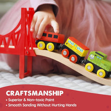 Load image into Gallery viewer, Engaging 110-Piece Train Set for Toddlers: Safe &amp; Compatible with All Brands