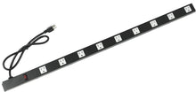 Load image into Gallery viewer, 9-Outlet 3 Ft Heavy Duty Metal Surge Protector Power Strip with Mounting Parts