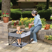 Load image into Gallery viewer, Midnight GoPod Folding Baby Chair with Adjustable Height - Ideal for Travel