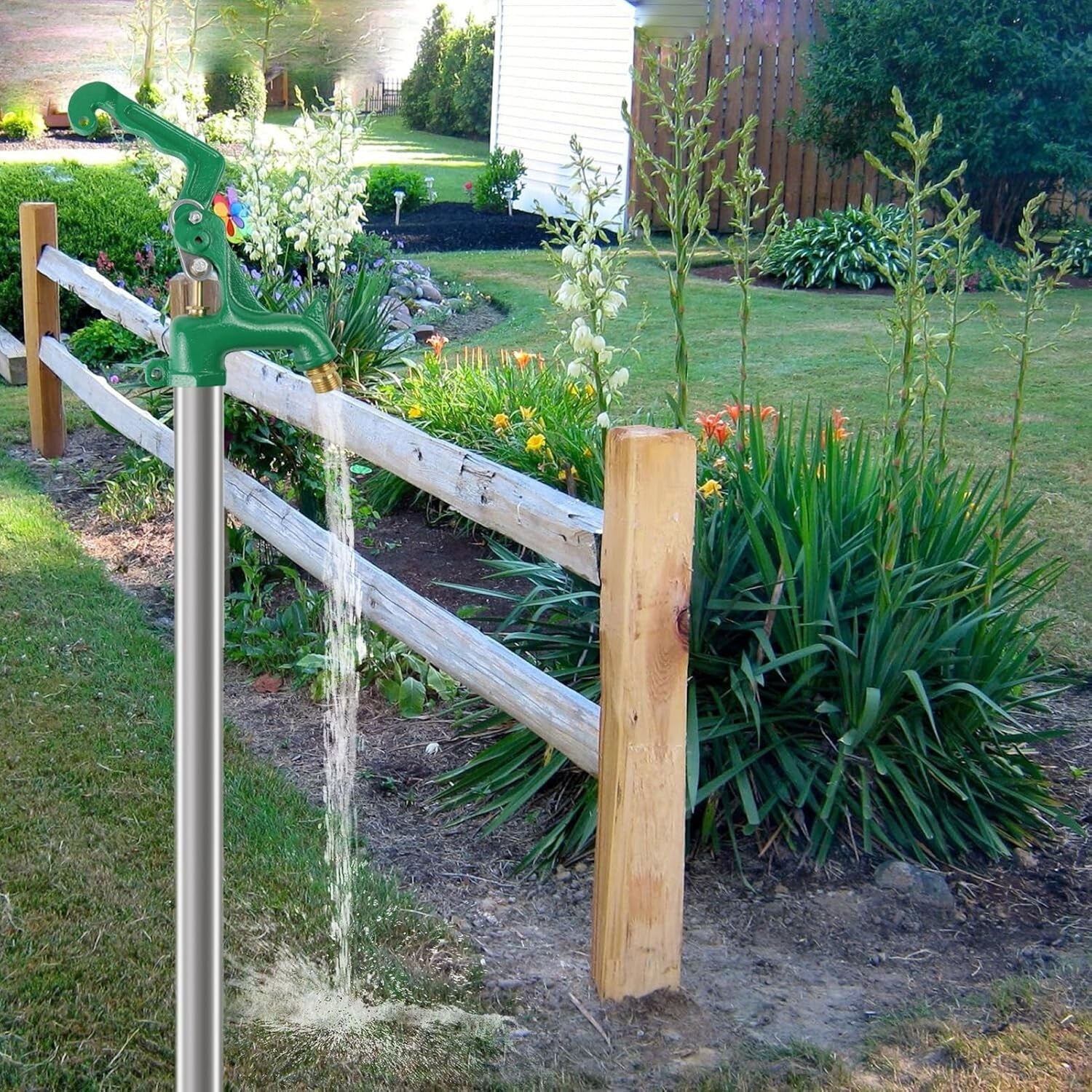 Heavy-Duty Frost Free Outdoor Faucet Replacement Head - Single Hole Installation