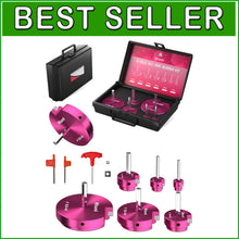 Load image into Gallery viewer, Versatile Aluminum PVC Pipe Reamer Kit with Carbide Inserts - 6 Sizes Included
