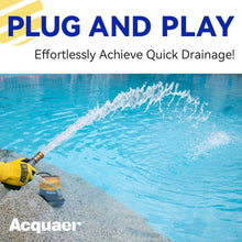 Load image into Gallery viewer, Portable 1HP Thermoplastic Sump Pump - 4345 GPH for Efficient Water Transfer