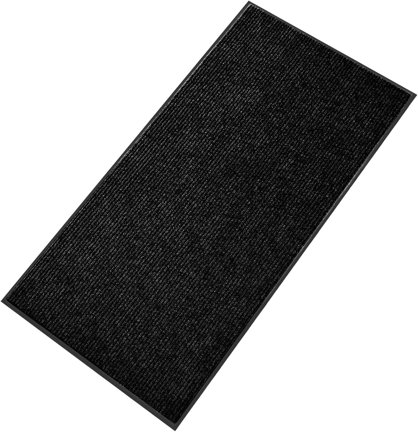 Versatile Waterproof Entrance Mat 48"x120" - Non-Slip Rubber Base, Easy to Clean