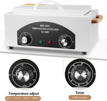 Load image into Gallery viewer, 1.5L High-Temperature Sterilizer with Timer - Safe for Metal Tools and Salon Use