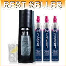 Load image into Gallery viewer, Eco-Friendly Terra Sparkling Water Maker Bundle: Enjoy Fresh Bubbles Anywhere