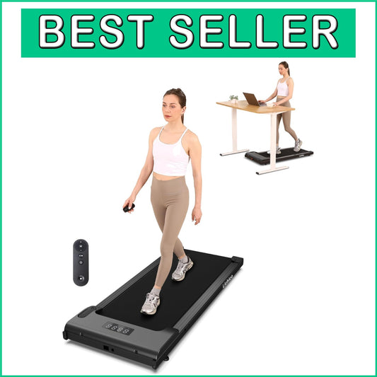 2.5HP Brushless Motorized Walking Pad - Space-Saving Treadmill for Workouts