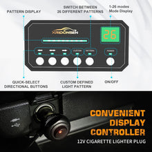 Load image into Gallery viewer, Lightweight Emergency Strobe Lights for Construction Vehicles - Flashing Amber