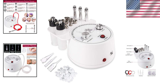 Professional Diamond Microdermabrasion Machine - Enhance Skin with 3 Functions