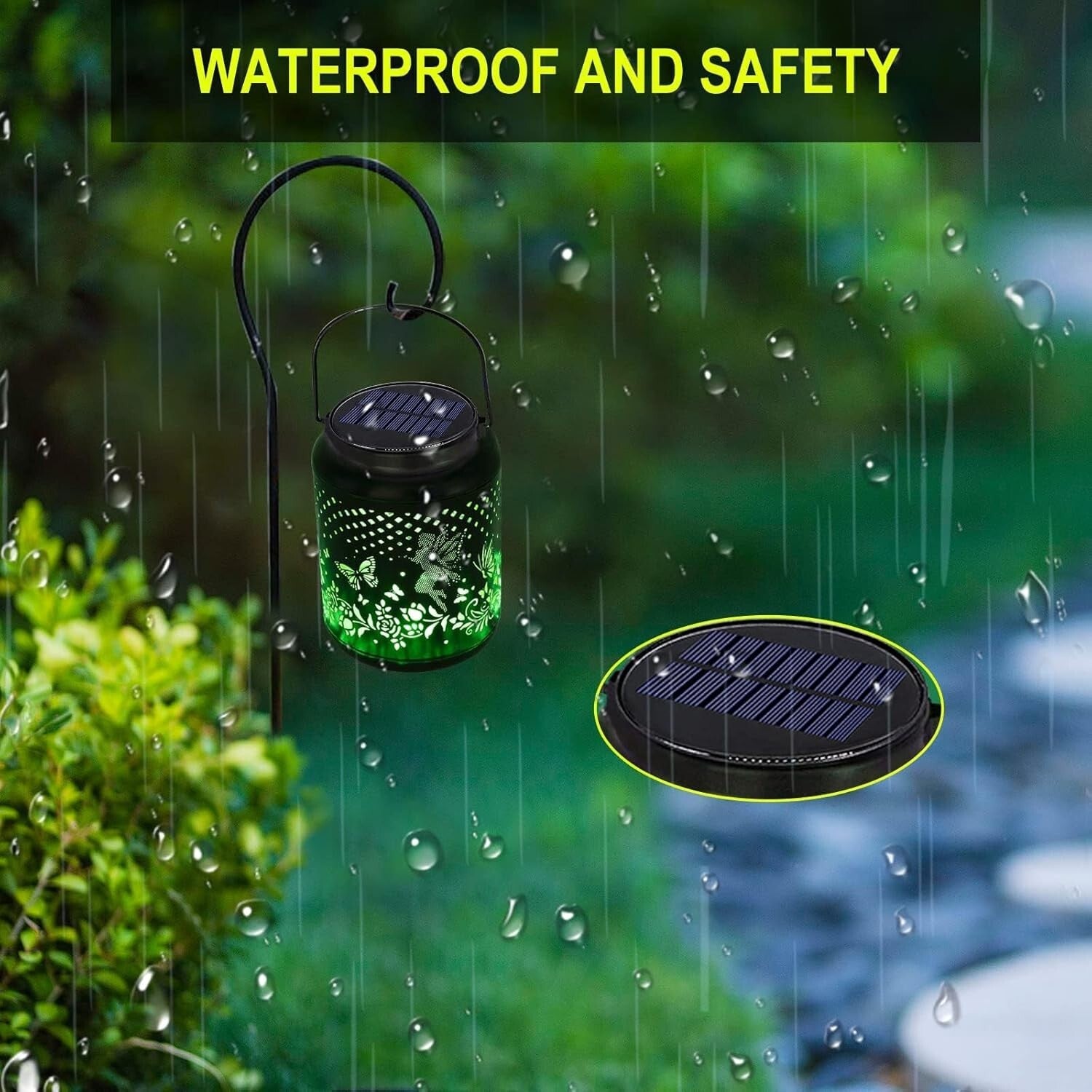 Energy-Saving 4 Pack Solar Lantern Replacement Parts - Vibrant Customization