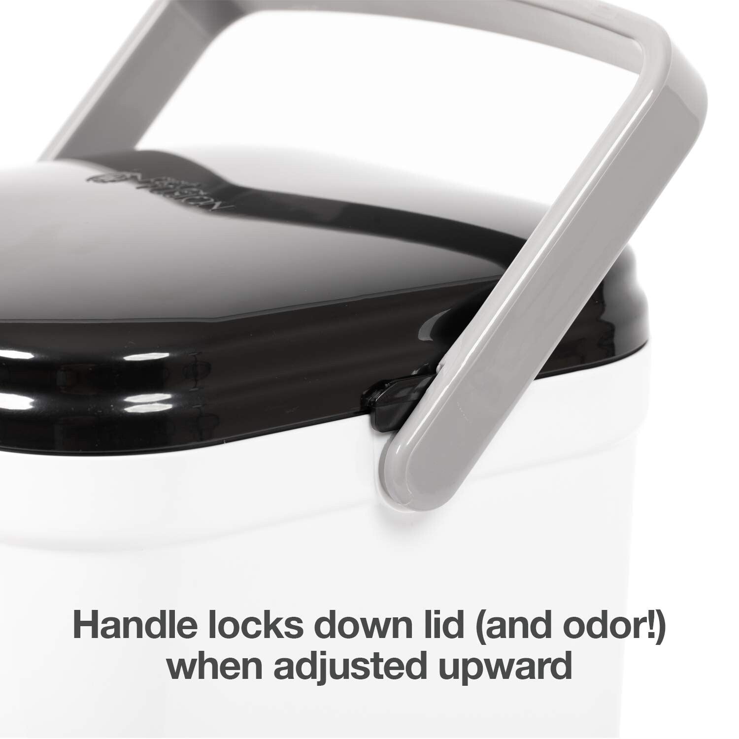 Weekly Waste Management: 3-Gallon Litter Disposal Can with 10 Bags Included