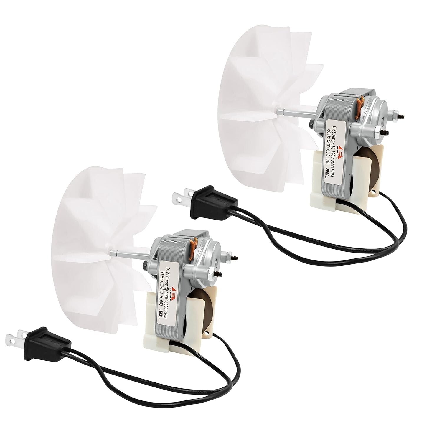 50 CFM Exhaust Fan Motor Replacement Kit for Improved Bathroom Ventilation