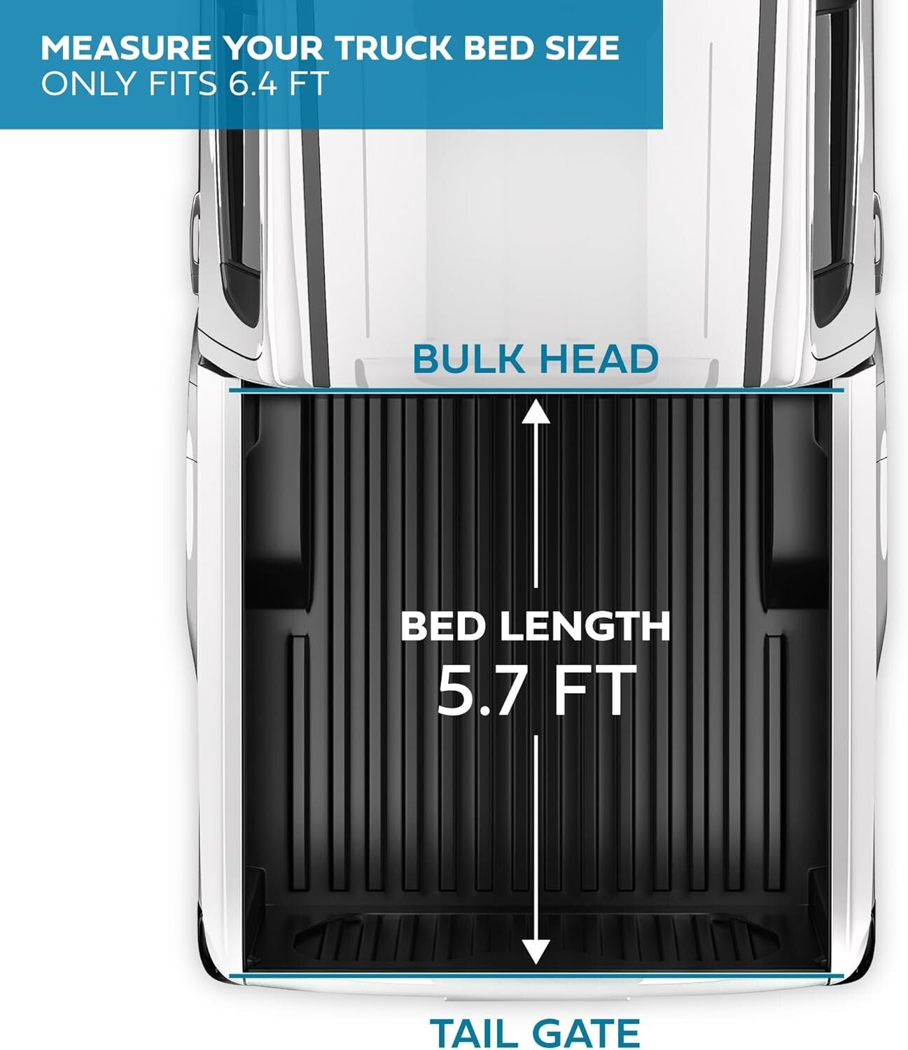 All-Weather Tri-Fold Bed Cover for 2009-2025 Ram 1500/2500/3500 - Easy Install