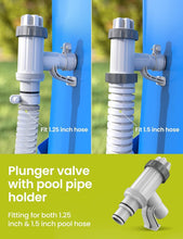 Load image into Gallery viewer, Durable Swimming Pool Hose Adapter with Leak-Proof Plunger Valves - 2 Pack