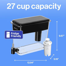 Load image into Gallery viewer, UltraMax BPA-Free 27-Cup Water Dispenser with Standard Filter - Purifies Water