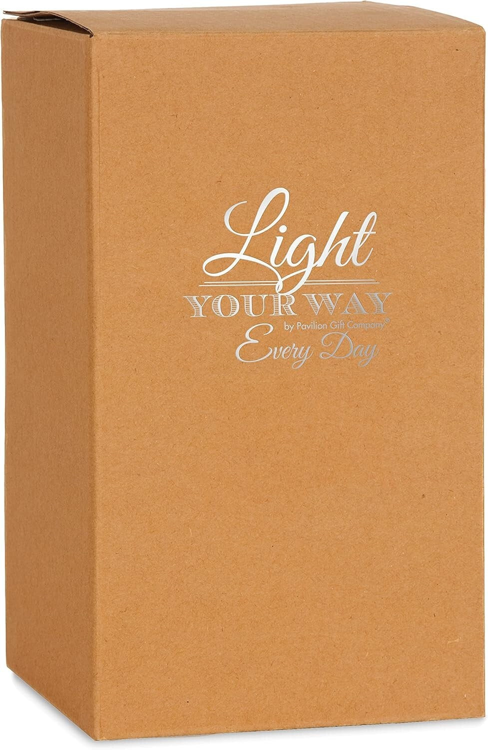 Elegant 9'' Silver Serenity Angel Figurine with Debossed Quote - Luxury Decor