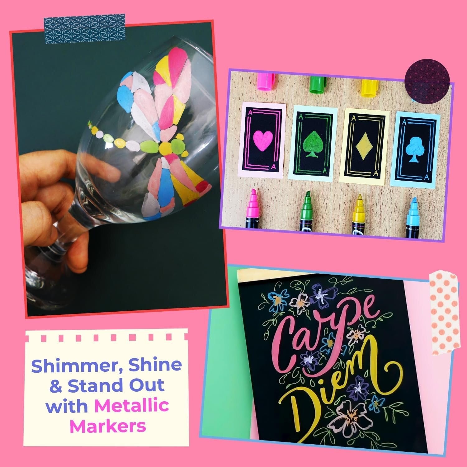 Versatile 40-Pack Liquid Fine Tip Chalk Pens for All Non-Porous Surfaces