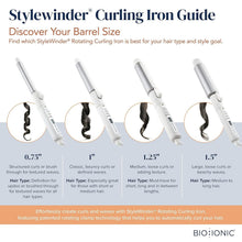 Load image into Gallery viewer, Quick Styling Rotating Curling Wand - 440°F with Automatic Shut-Off Feature
