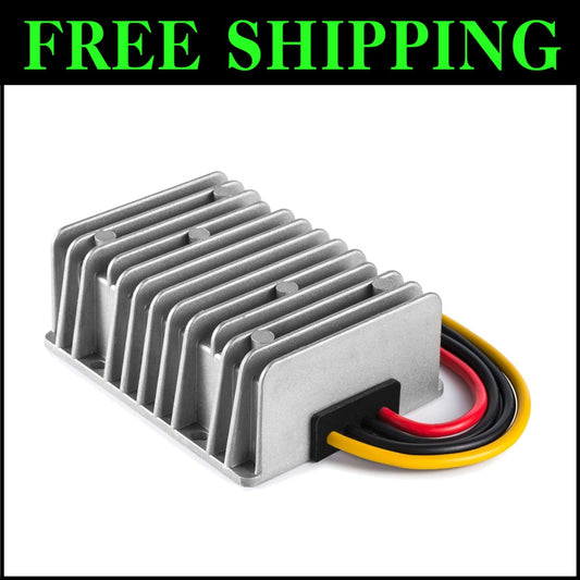 20A Waterproof DC/DC Voltage Regulator Boost Converter for Vehicles & Boats