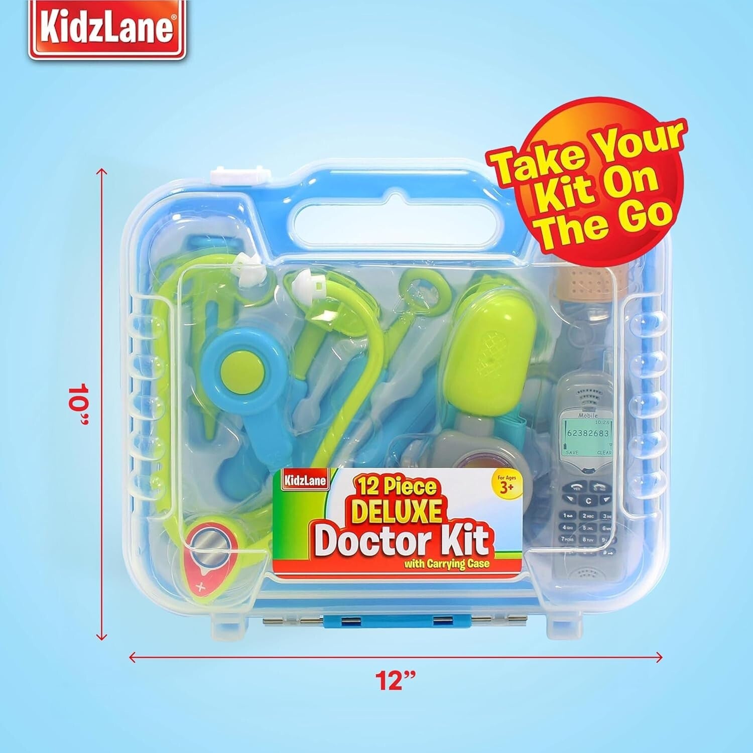 Children's Realistic Doctor Kit with Stethoscope - Safe & Engaging Toy Set