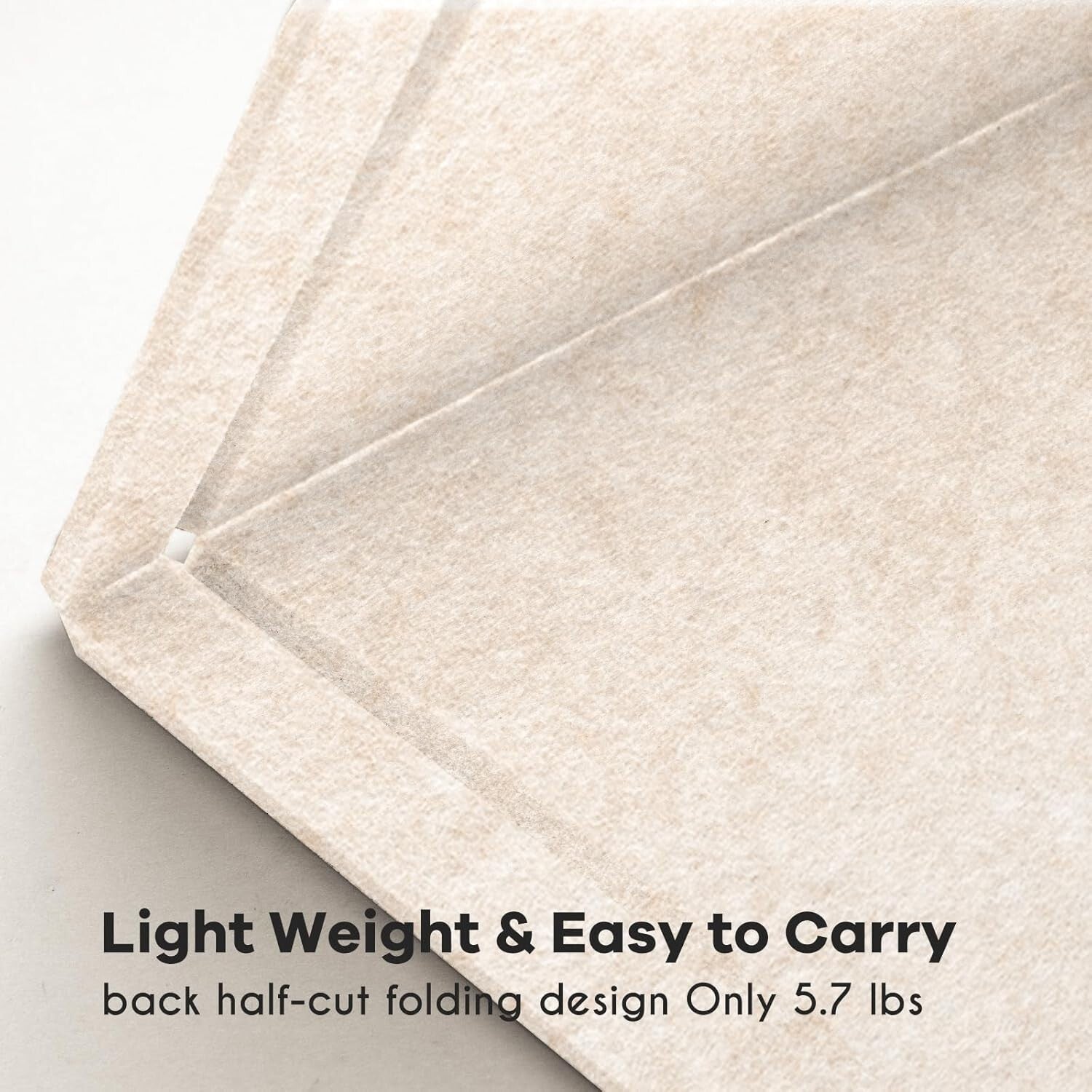 Elegant Frameless Large Felt Pin Board - 6' x 4' Decorative Display Board