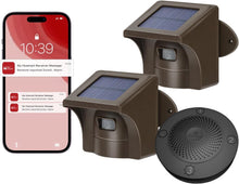 Load image into Gallery viewer, Pro 3 Solar Driveway Alarm with Two Sensors - Secure Your Property Effortlessly