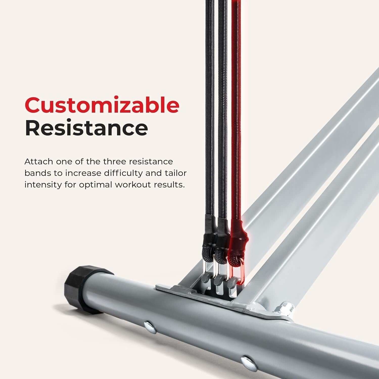 Compact Squat Assist Trainer with LCD Metrics - Ideal for Leg & Glute Workouts