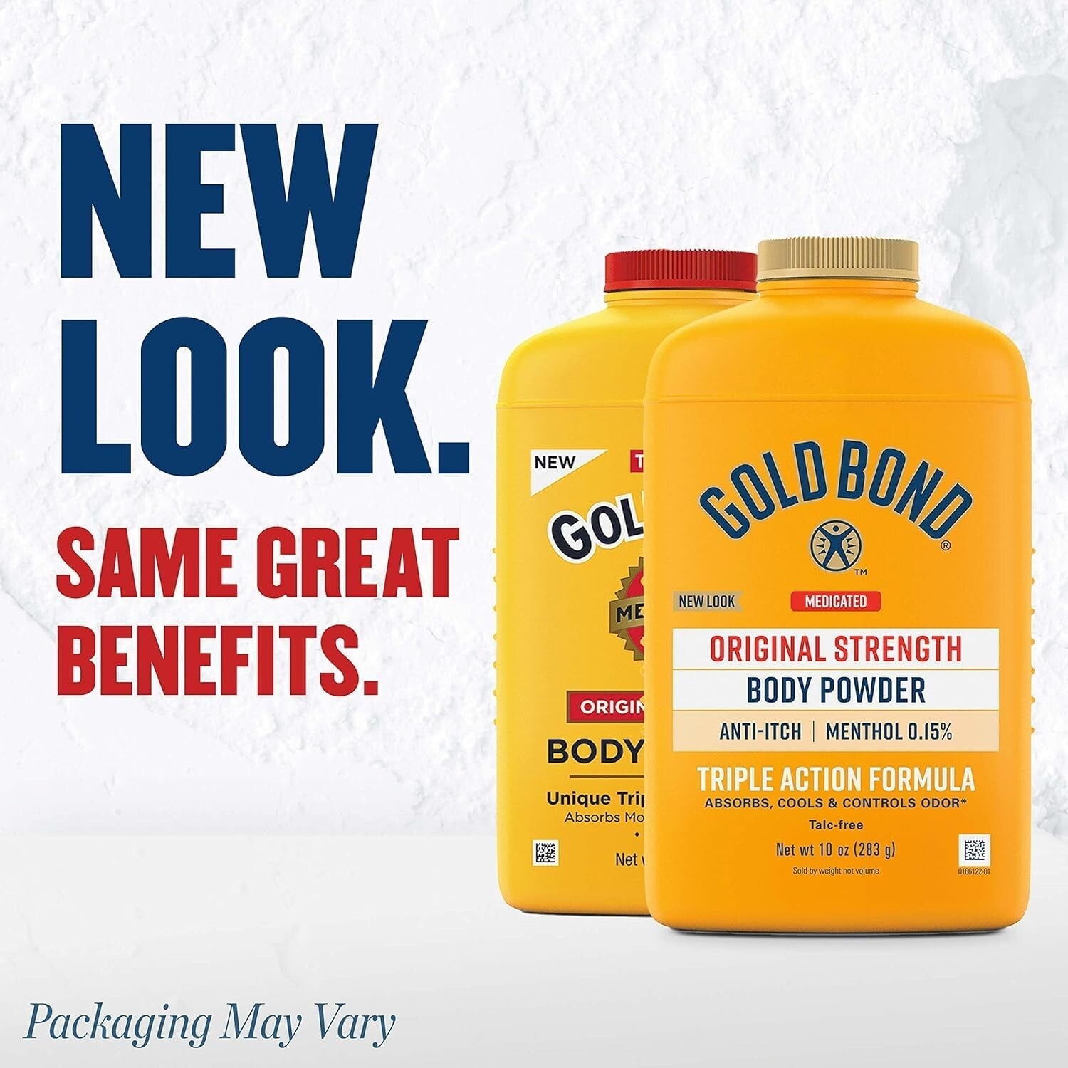 10 Ounce Talc-Free Body Powder - Cooling Relief for Sensitive Skin (Pack of 5)