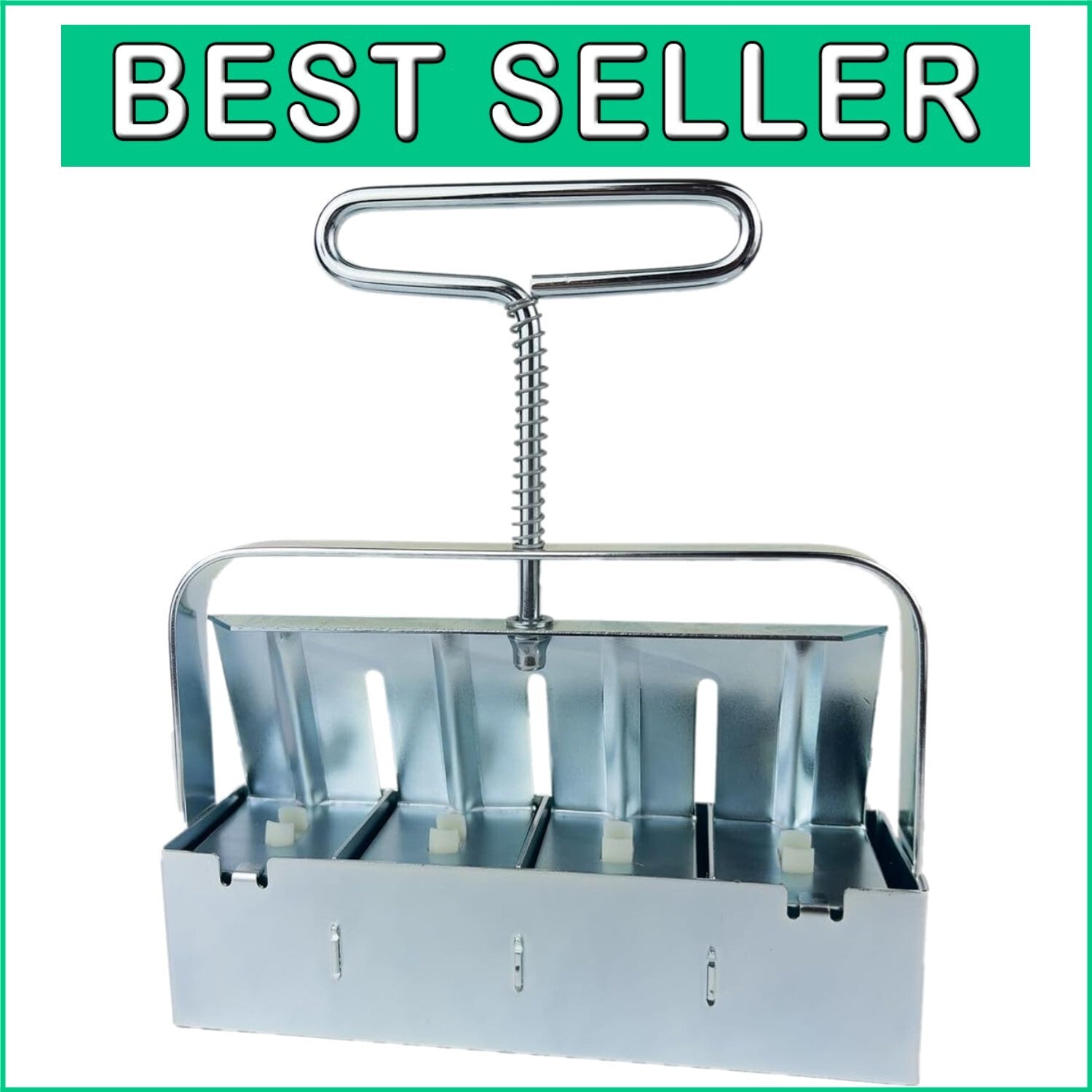 Authentic Mini 4 Hand-Held Soil Block Maker - Eco-Friendly Gardening Tool