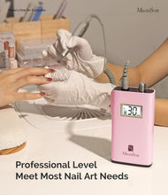Load image into Gallery viewer, High-Speed Salon Nail Drill - 30,000 RPM with LCD Display &amp; Low Vibration Design