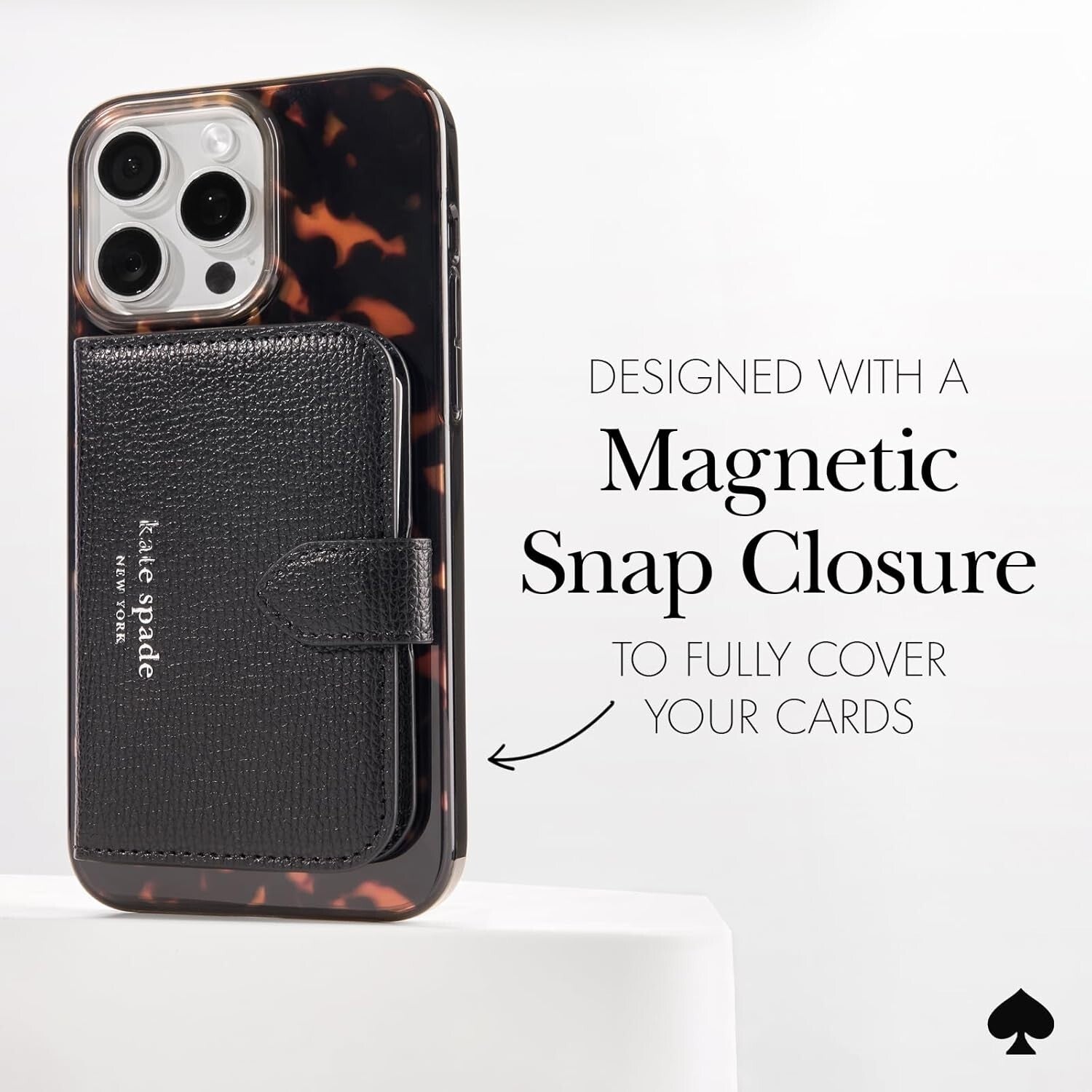 Premium Morgan Magnetic Wallet/Card Holder - Elegant Design, Fits MagSafe Phones