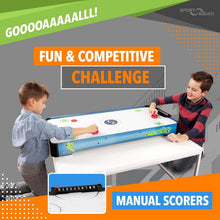 Load image into Gallery viewer, Compact HX40 Air Hockey Table - Effortless 5-Minute Assembly &amp; Fun Gameplay
