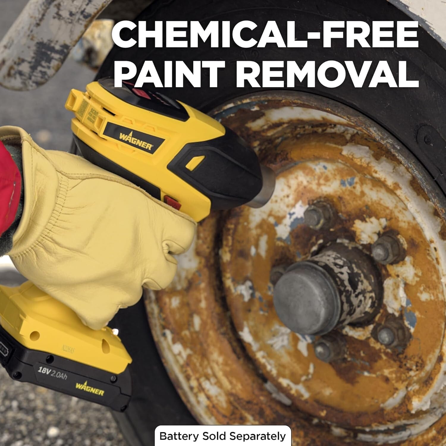 Compact and Efficient SprayTech FURNO 550 Cordless Heat Gun - Ideal for Repairs