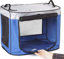 Load image into Gallery viewer, Medium Fabric Dog Shade with Ventilated Windows - Ideal for Outdoor Travel