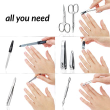 Load image into Gallery viewer, Luxury 7-Piece Nail Clippers Kit Made in Germany - Perfect for Men and Women