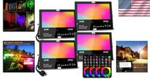 Load image into Gallery viewer, Bright 30W RGBW Waterproof Lights with Remote - Ideal for Events &amp; Decorations