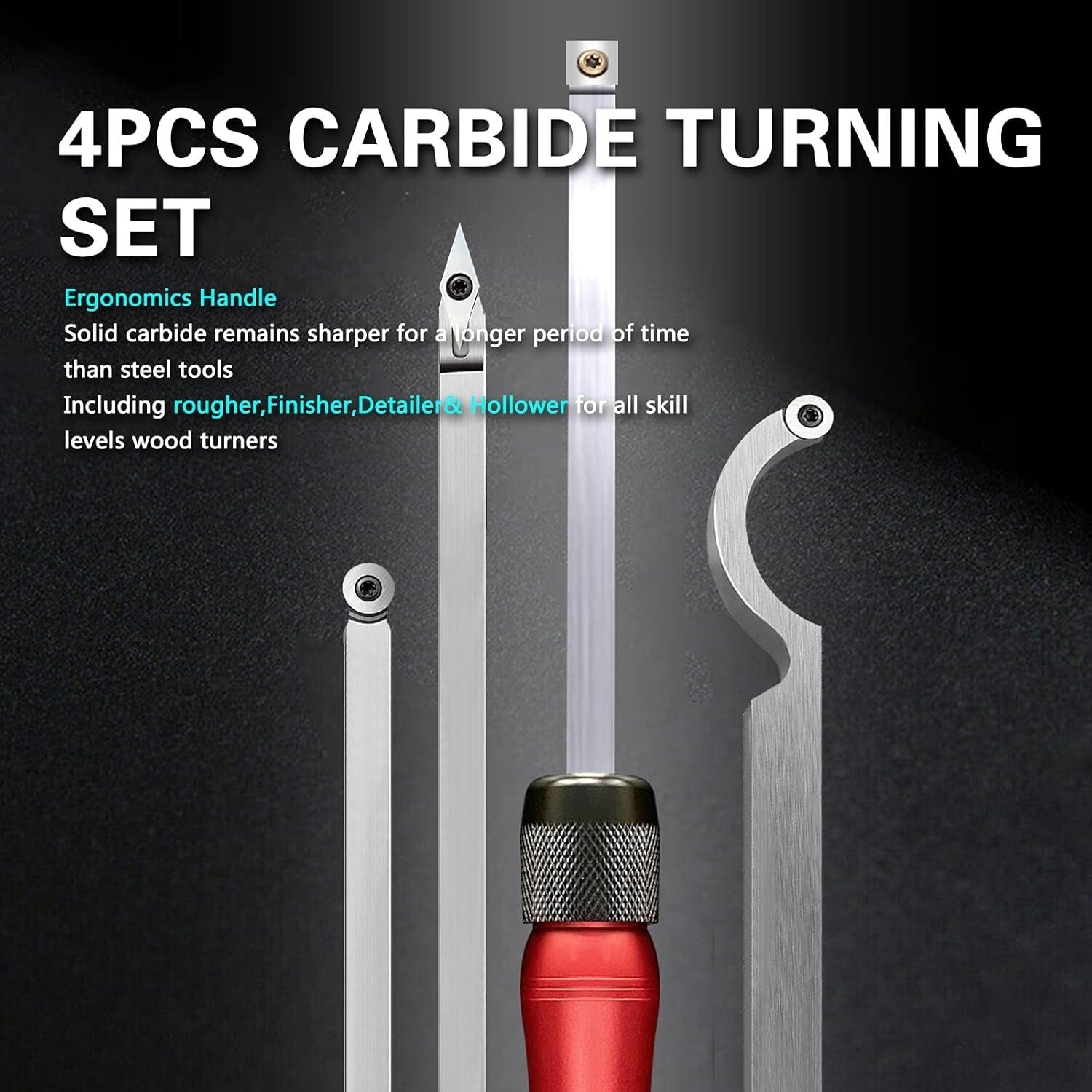 Professional Tungsten Carbide Lathe Tools with Quick Replacement System
