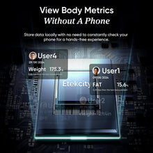 Load image into Gallery viewer, Upgraded Digital Weight Scale with Large LCD Display - Connects to Fitness Apps
